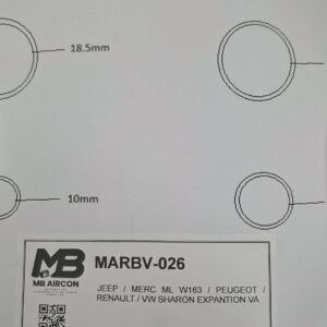 JEEP, MERC ML W163, PEUGEOT, RENAULT & VW SHARON EXPANSION VALVE