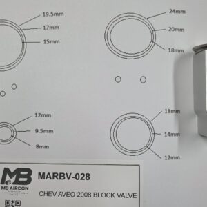 CHEV AVEO 2008 EXPANSION VALVE