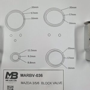 MAZDA 3/5/6 EXPANSION VALVE