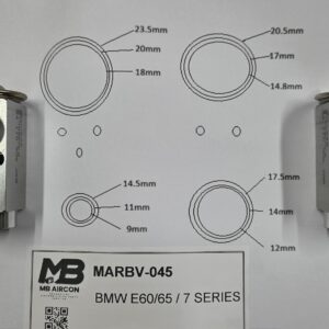 BMW E60, E65 / 7 SERIES EXPANSION VALVE