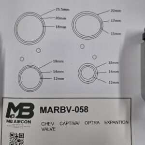 CHEV CAPTIVA & OPTRA EXPANSION VALVE