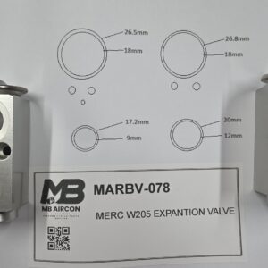 MERC W205 EXPANSION VALVE