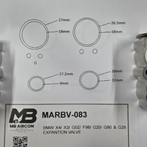 BMW X4, X3, G02, F98, G20, G80 & G28 EXPANSION VALVE