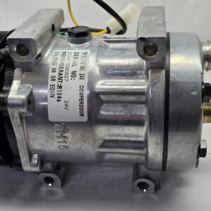 SANDEN SD7H15 UNIVERSAL 10PK M/G SOLID MOUNT 12/24volt REAR ENTRY BACKPLATE - with NO 5mm COMPRESSOR
