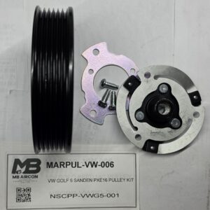 VW GOLF 5 SANDEN PXE16 PULLEY KIT