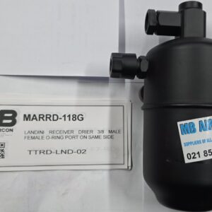 LANDINI RECEIVER DRYER 3/8 MALE FEMALE O-RING PORT ON SAME SIDE