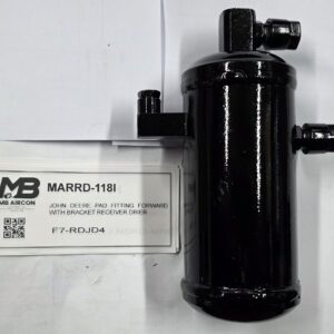 JOHN DEERE PAD FITTING FORWARD WITH BRACKET RECEIVER DRYER