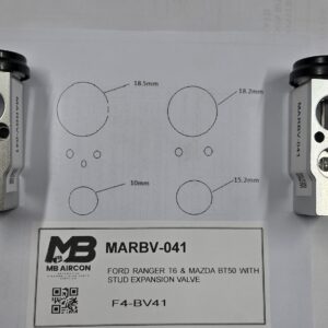 FORD RANGER T6 & MAZDA BT50 WITH STUD EXPANSION VALVE